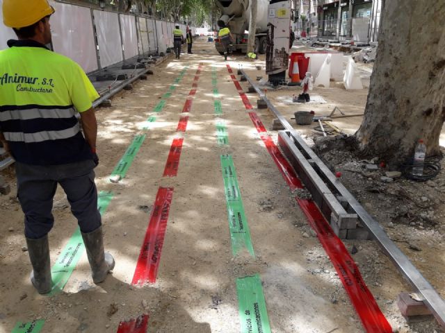 Completada la demolición del pavimento de un tramo de 2.800 m2 de Alfonso X