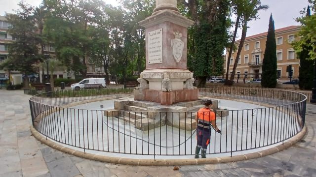 El Ayuntamiento de Murcia refuerza la prevención de la legionela con actuaciones de control en más de 100 fuentes y lagos del municipio