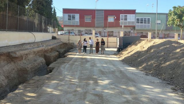 Los alumnos del colegio Virgen de la Fuensanta contarán con una cubierta para hacer deporte protegidos del sol
