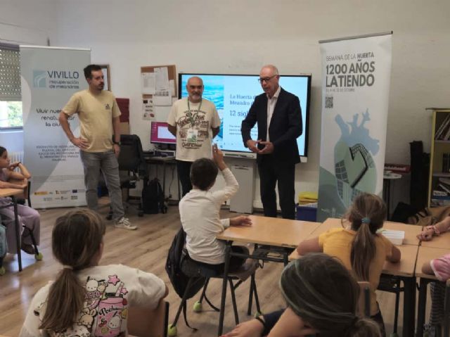 Más de 500 de alumnos aprenden valores ambientales en los talleres educativos organizados dentro de la X Semana de la Huerta
