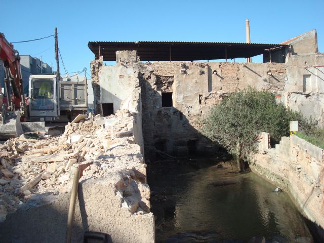 Ahora Murcia advierte de que no corresponde al consistorio sufragar la recuperación del Molino del Amor
