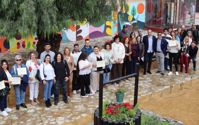 Una treintena de personas desempleadas de Puerto Lumbreras mejoran sus opciones laborales tras completar dos programas del SEF