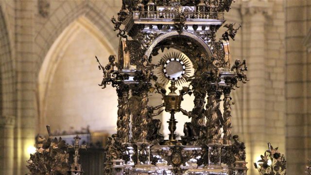 La procesión del Corpus de este año se realizará en el interior de la Catedral