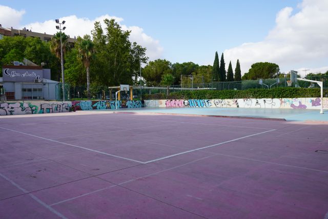 Las pistas de Abenarabi se renuevan para ofrecer más deporte, más usos y mejores instalaciones