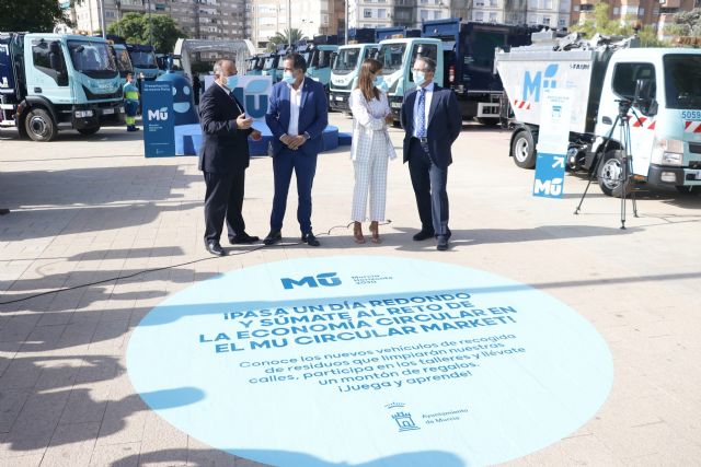 Murcia estrena una nueva flota de recogida de residuos más respetuosa con el medio ambiente