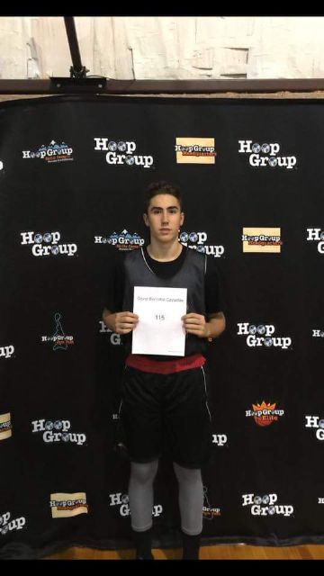 Un cadete del UCAM Murcia CB en la élite del baloncesto de categorías inferiores