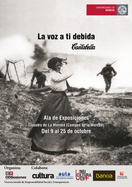 La Universidad de Murcia acoge una exposición que revisa el conjunto de la obra de la artista Carmen Cantabella