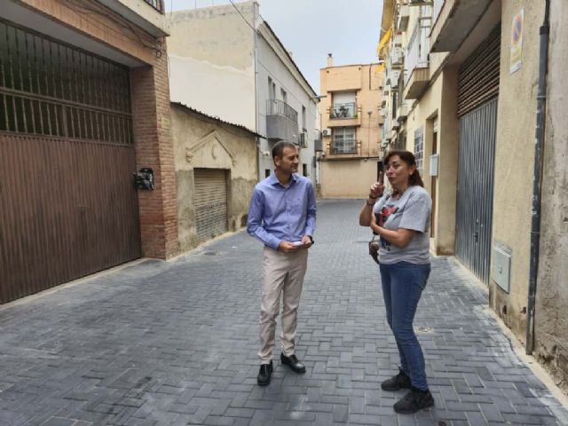 El Ayuntamiento trabaja por un municipio más accesible y realiza obras de mejora en vías de Espinardo con una inversión de 112.000 euros