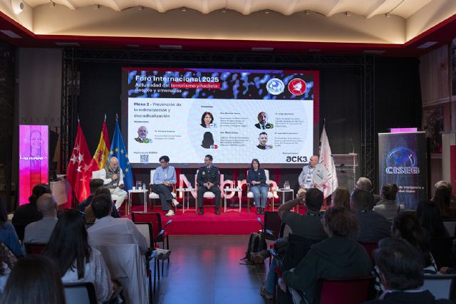 La Policía Local de Murcia participa en el Foro Internacional sobre terrorismo yihadista celebrado en la Universidad Nebrija