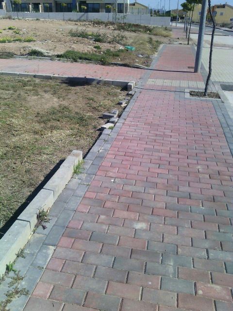 Ahora Murcia denuncia el mal estado de las zonas verdes del municipio y exige el cumplimiento del contrato de STV