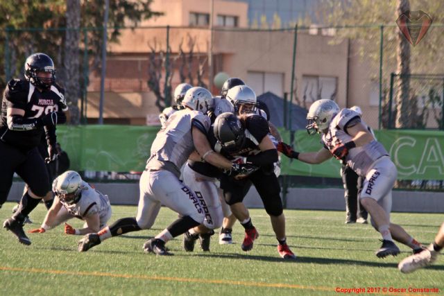 Murcia Cobras. Partido de fútbol americano