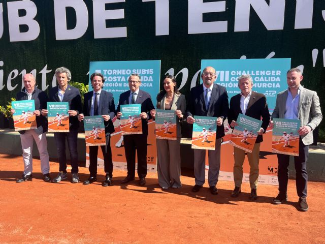 La Región de Murcia presenta el VII Challenger Costa Cálida con Pablo Carreño como principal reclamo deportivo