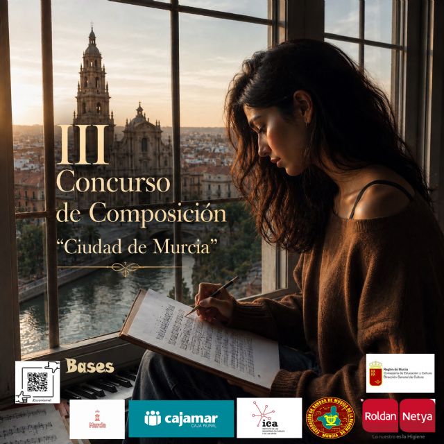 Murcia impulsa la creación musical con la tercera edición del Concurso de Composición para Banda Sinfónica Ciudad de Murcia
