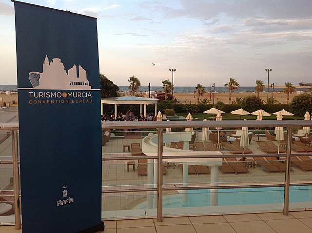 Turismo de Murcia Convention Bureau presenta su oferta a las principales agencias de turismo de negocios de Valencia