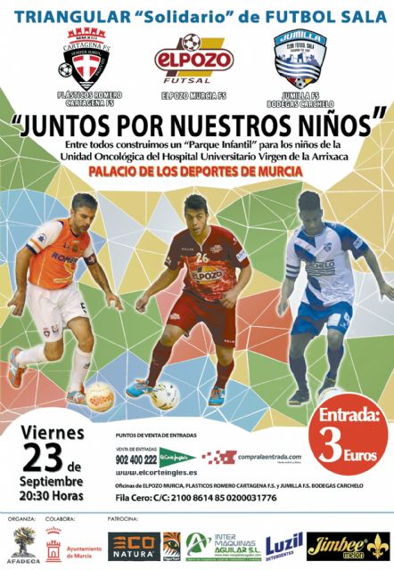 ElPozo Murcia FS disputará amistosos ante Palma, Jaén y un Triangular Solidario con Jumilla FS y Plásticos Romero Cartagena FS