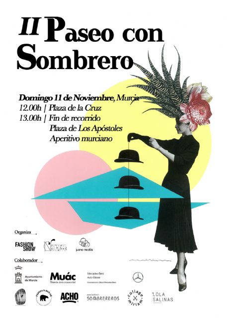 ‘Paseo con Sombrero’ vuelve a las calles de la capital murciana