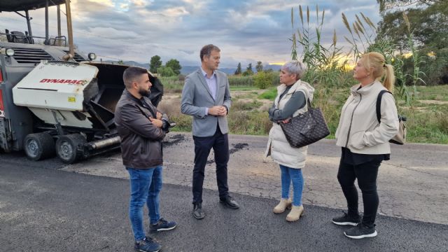 El Ayuntamiento destina 120.000 para reparar vías de  de Puente Tocinos, Los Dolores, El Progreso, Monteagudo y Casillas