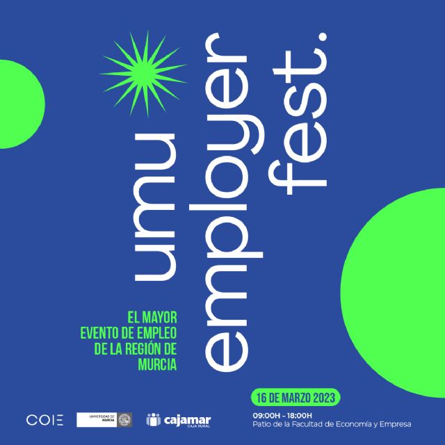 El ´Employer Fest´ de la Universidad de Murcia conectará a estudiantes con responsables de contratación de sesenta empresas e instituciones