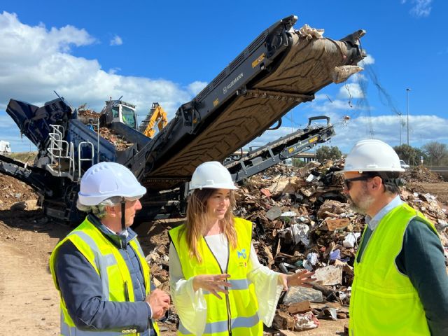 Murcia, clave en la gestión de residuos tras la DANA de Valencia