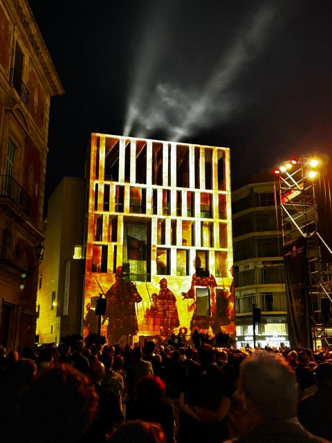 El éxito del videomapping del Festival Tres Culturas amplía su programación este fin de semana