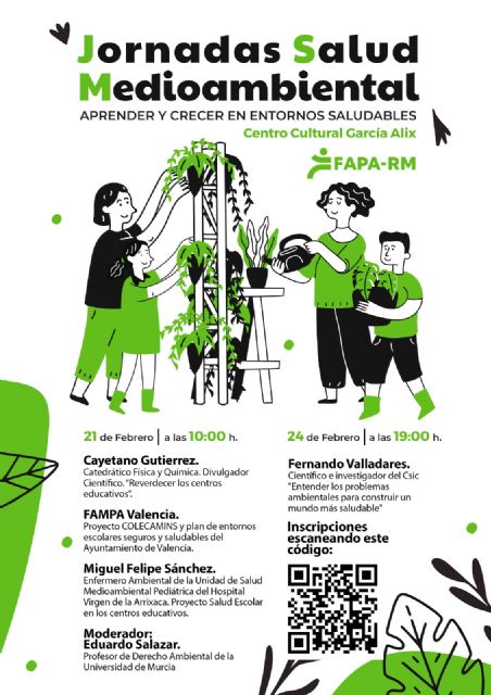 La FAPA-RM impulsa unas jornadas sobre salud medioambiental escolar