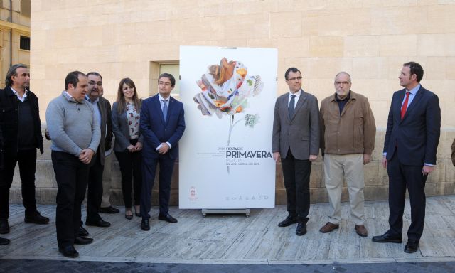 Murcia da la bienvenida a las Fiestas de Primavera con 'la explosión de vitalidad' que ilustra el cartel de 2016