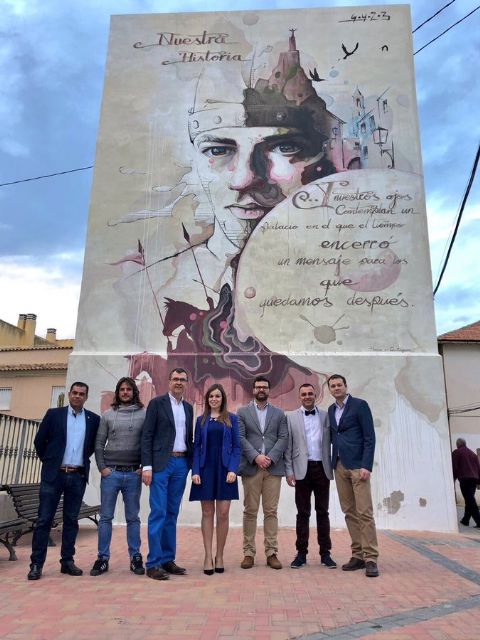 Murcia cuenta desde este fin de semana con dos nuevos grafitis