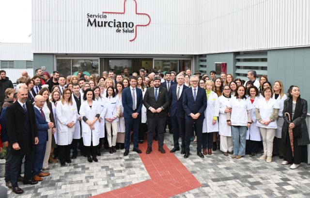 López Miras inaugura el tercer centro de salud de Molina de Segura, con capacidad de hasta 30.000 pacientes