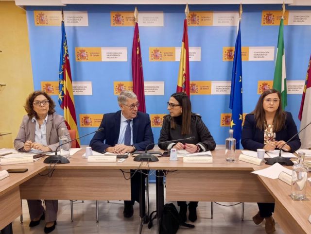 El Gobierno regional demanda a la CHS avanzar en la ejecución de obras pendientes en la cuenca del Segura