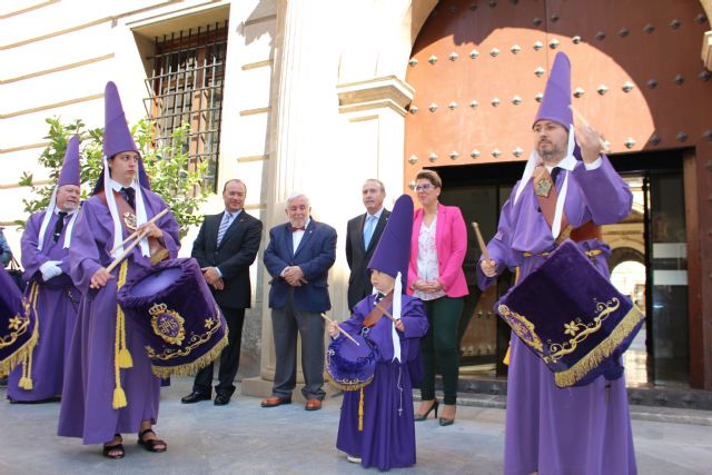La convocatoria de ‘los Salzillos’ para la mañana de Viernes Santo visit a el Palacio de San Esteban