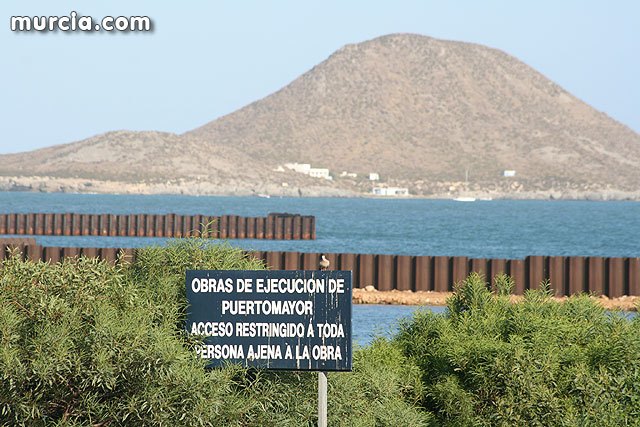 Adjudican el proyecto de retirada de Puerto Mayor y recuperación ambiental de la Caleta del Estacio, en La Manga del Mar Menor
