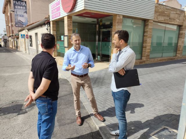 El Ayuntamiento de Murcia adoquina el centro de la pedanía de Sucina proporcionando más espacios peatonales