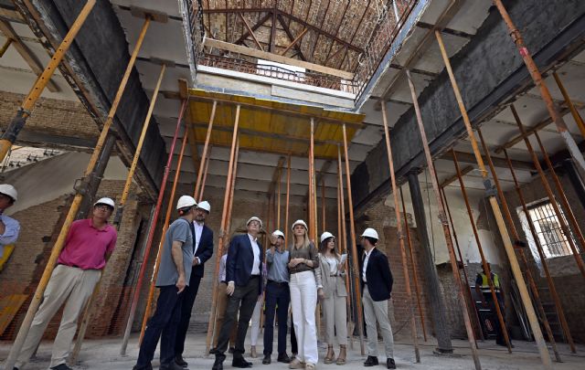 El Ayuntamiento de Murcia continúa con la recuperación de la Cárcel Vieja tras avalar el Gobierno Central el proyecto que se está ejecutando