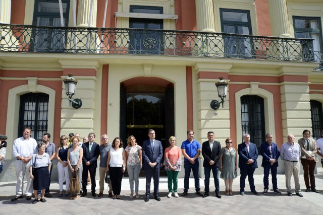 El Ayuntamiento de Murcia se suma al minuto de silencio por el XX aniversario del secuestro y asesinato de Miguel Ángel Blanco