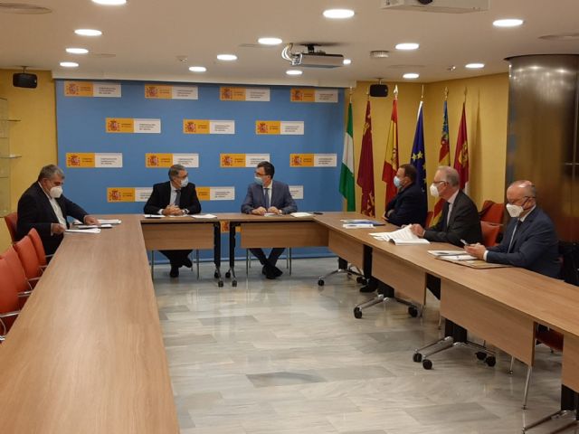 El presidente de la CHS ha mantenido un reunión de trabajo con el alcalde de Murcia