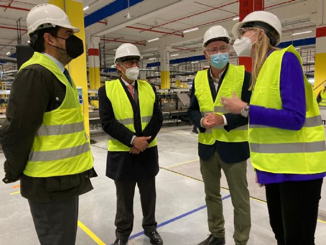 Antonio Navarro: 'La ampliación de las instalaciones de Amazon generará empleo y riqueza en nuestro municipio'