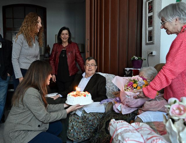 La abuela de Espinardo cumple 111 a&ntilde;os