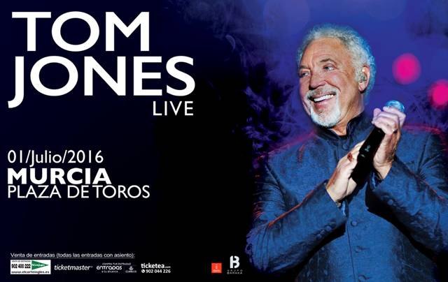 Tom Jones en concierto en la Plaza de toros de Murcia // 1 de julio de 2016