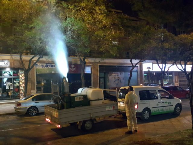 Más de 20.000 árboles son tratados contra el pulgón