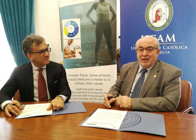 La UCAM, primera universidad de España que trabajará con la tecnología de 'Human Tecar'