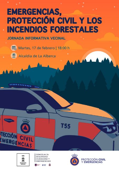 El Ayuntamiento de Murcia acerca a La Alberca las claves de la Protección Civil y la autoprotección ante incendios forestales