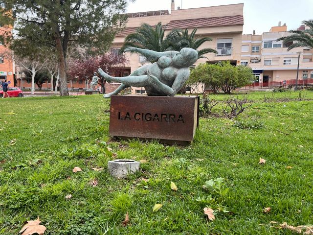 Huermur logra la protección cultural definitiva de las esculturas del parque Antonio Campillo en Murcia