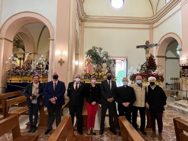 El alcalde celebra el Jueves Santo en las pedanías de Murcia