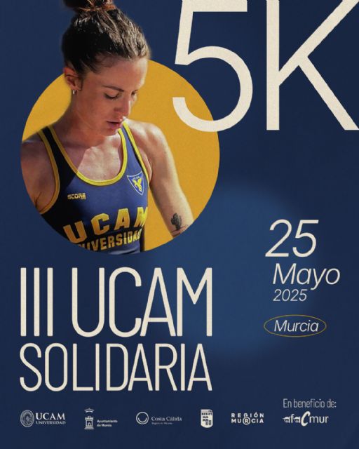 La UCAM celebra la tercera edición de su Carrera y Marcha Solidaria 5K a beneficio de AFACMUR