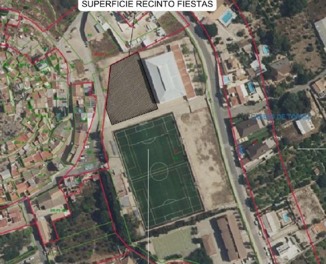 El Ayuntamiento destina una parcela municipal para el futuro recinto de fiestas de Cabezo de Torres