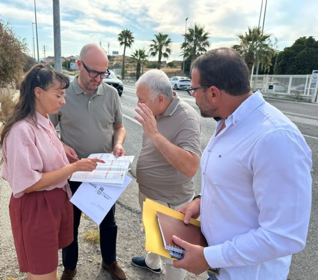 El Ayuntamiento dotará de nuevas aceras a las pedanías de Murcia para mejorar la seguridad y la accesibilidad de los vecinos