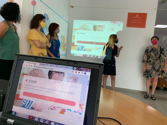 Las Escuelas Infantiles proponen a los alumnos y familias más de un centenar de recursos didácticos a través de su web