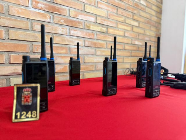 Llegan a Murcia los primeros equipos TETRA de nueva generación para Policía Local