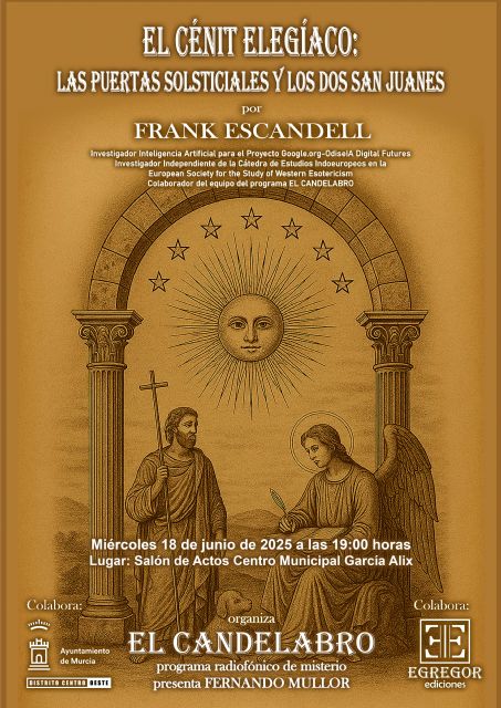 Murcia acoge una conferencia sobre simbolismo solsticial y los dos Juanes