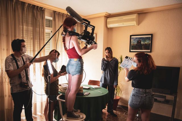 El proyecto 'Nuevas cineastas 2020' de la Universidad de Murcia inicia el primero de sus rodajes